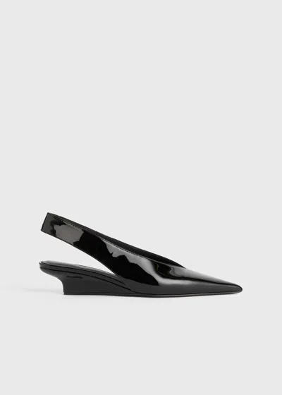 Totême The Wedge-heel Slingback Black