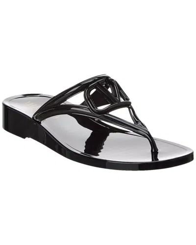 VALENTINO GARAVANI VLOGO RUBBER SANDAL