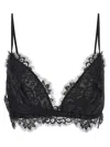 ZIMMERMANN ILLUSTRATION LACE BRALETTE TOPS BLACK