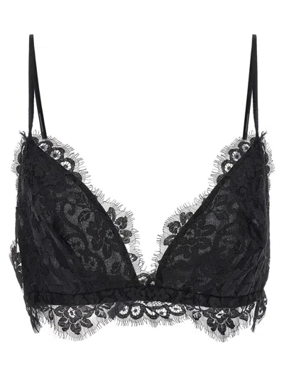 Shop Zimmermann 'illustration Lace Bralette' Top In Black