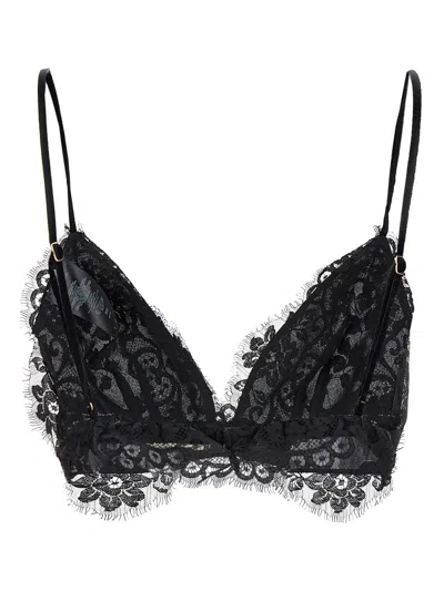 Shop Zimmermann 'illustration Lace Bralette' Top In Black