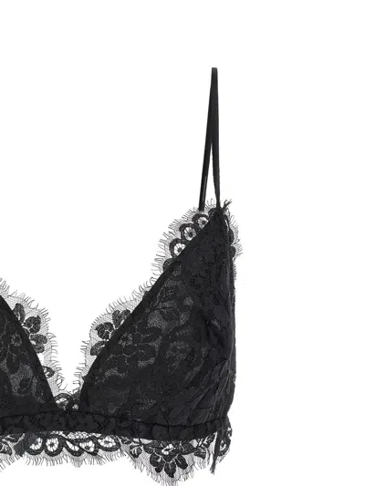 Shop Zimmermann 'illustration Lace Bralette' Top In Black