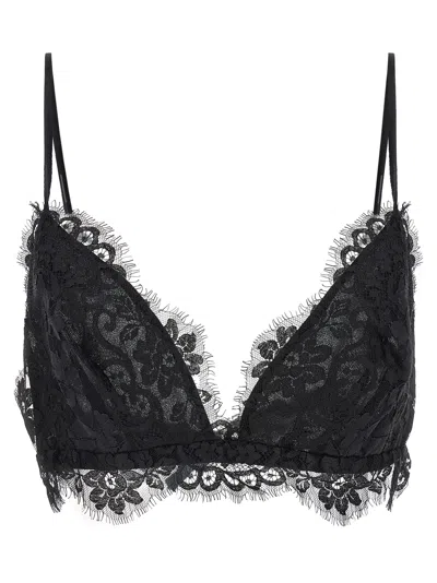 ZIMMERMANN ILLUSTRATION LACE BRALETTE TOPS BLACK 