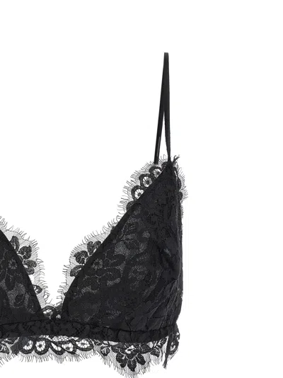 ZIMMERMANN ILLUSTRATION LACE BRALETTE TOPS BLACK 