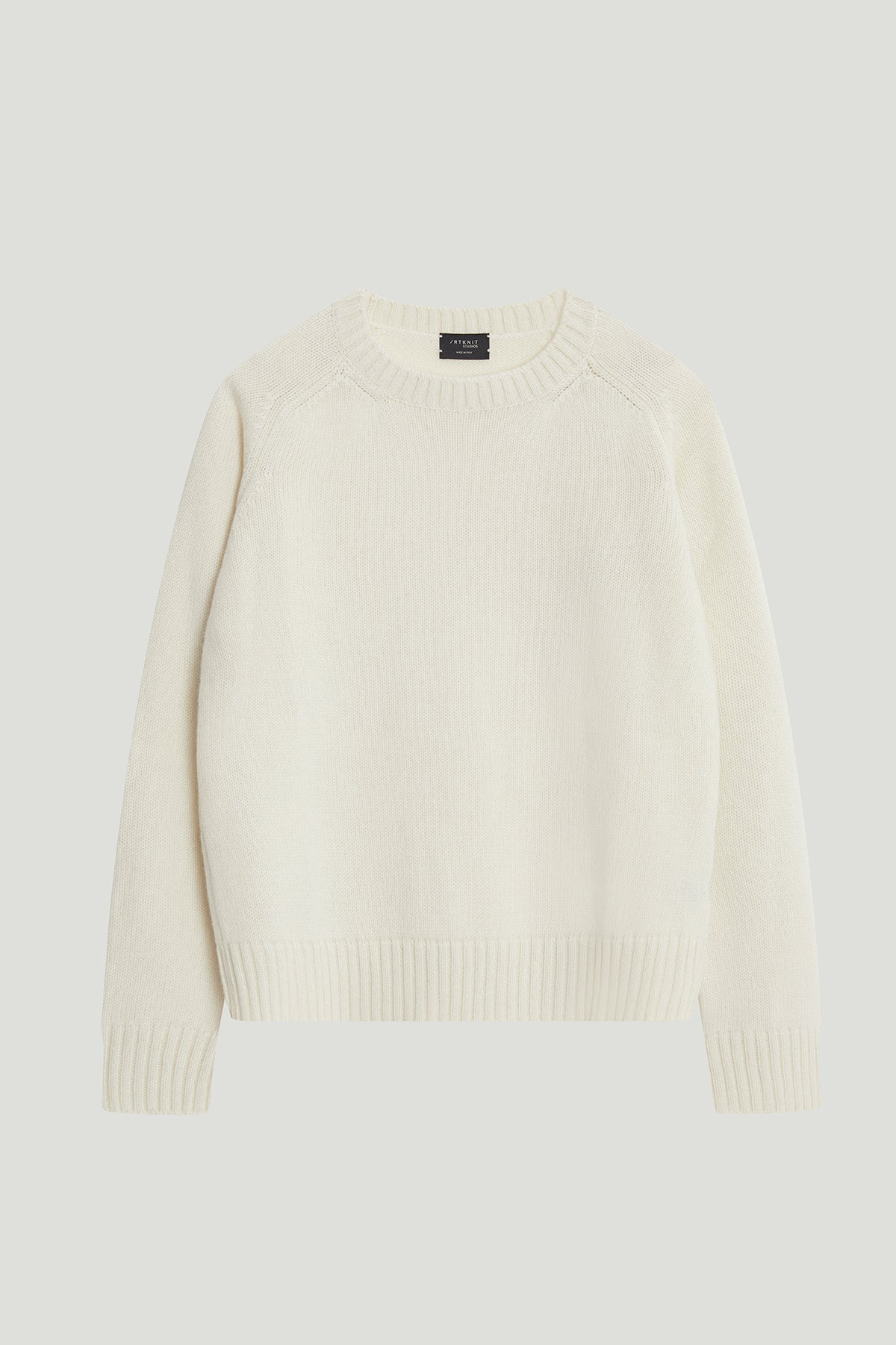 The ReCashmere Crew Neck Sweater - ivory