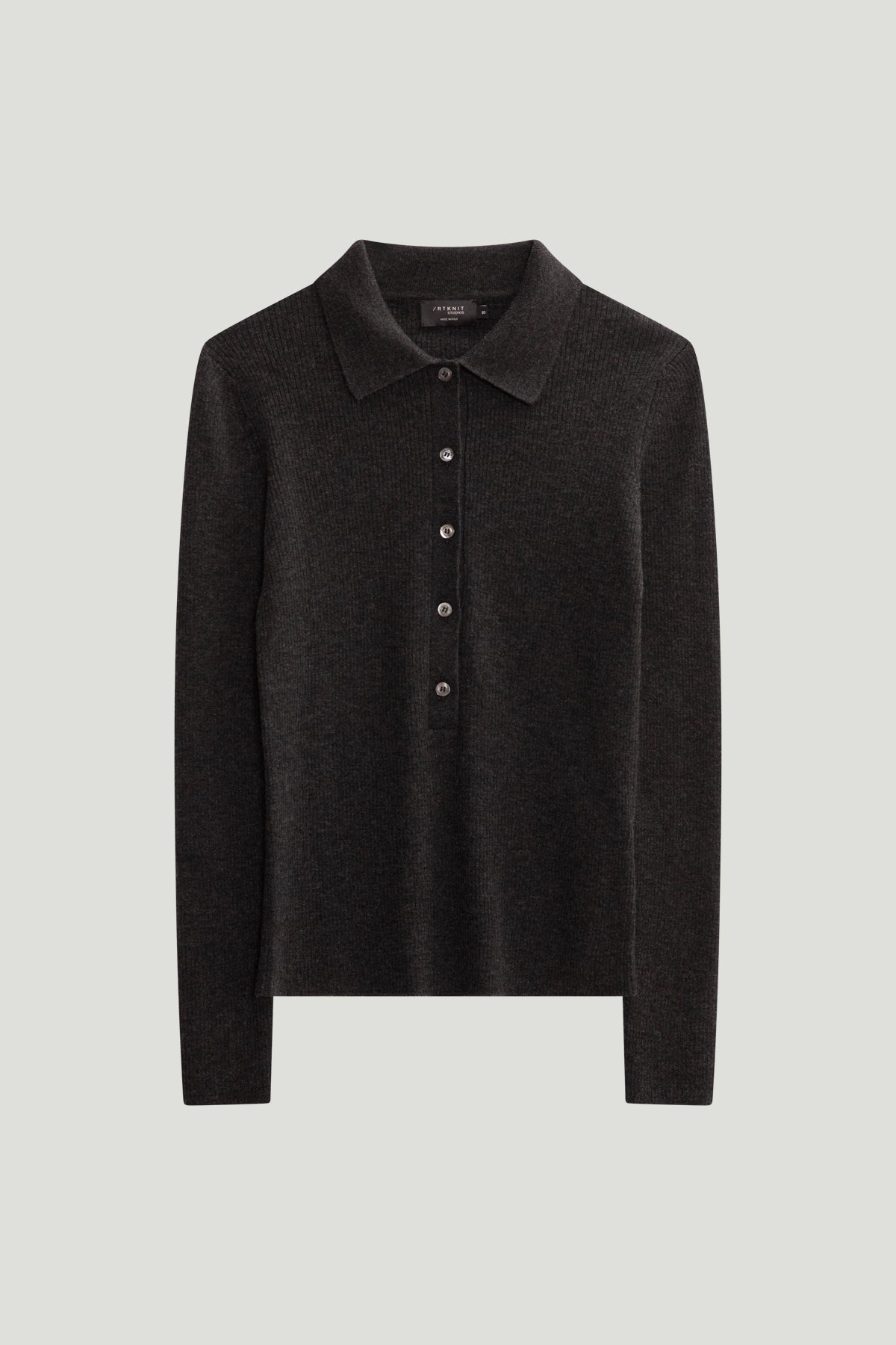 The Ultrasoft wool Buttoned Polo