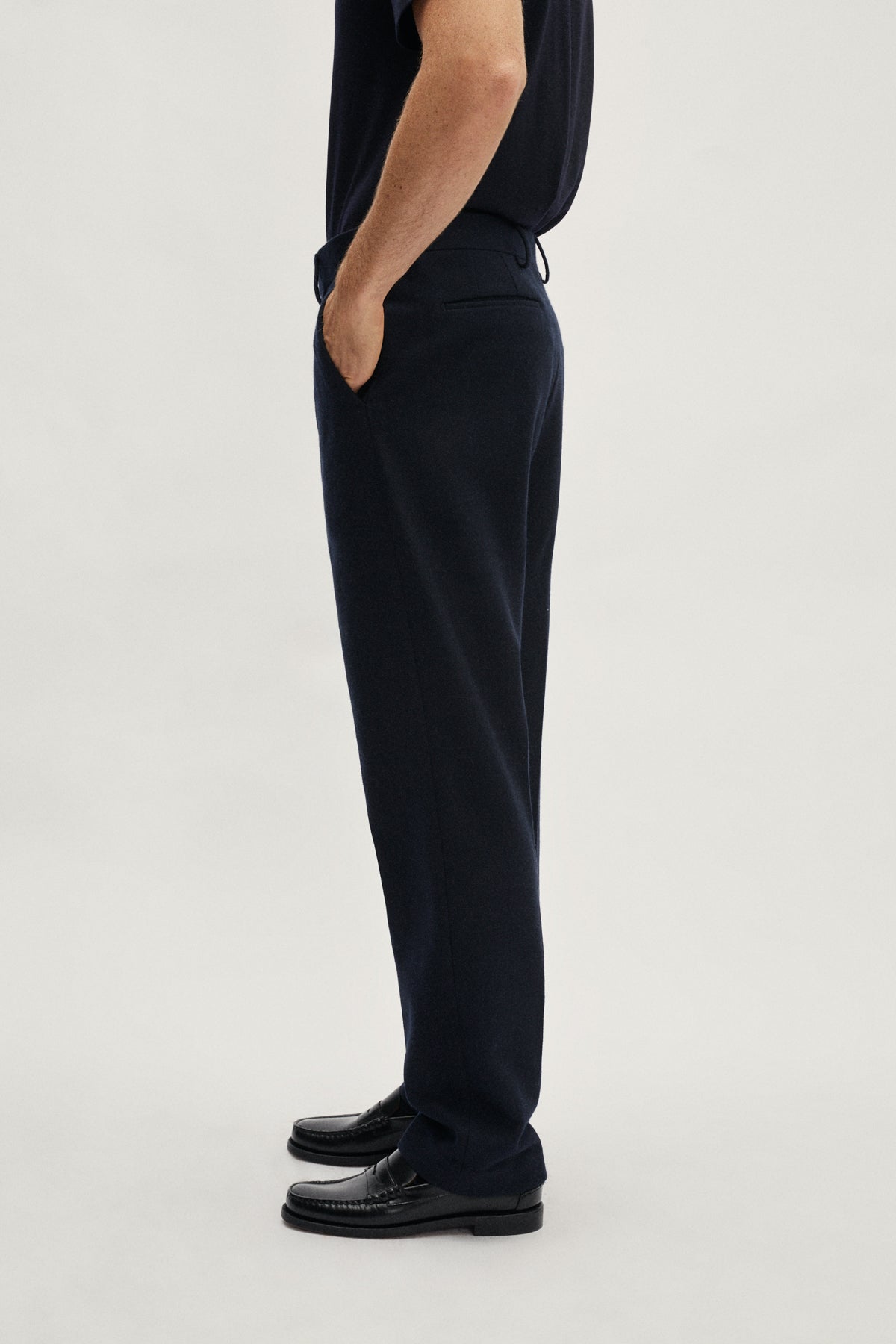 The Woolen Trousers - blue