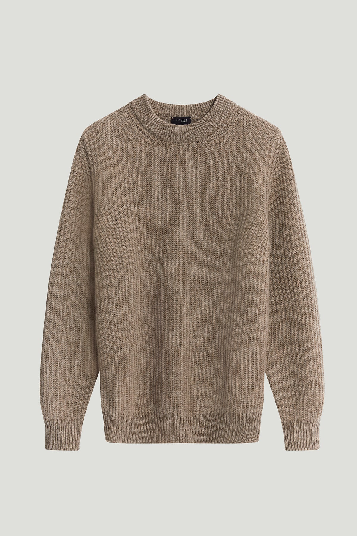 The ReCashmere Ribbed Sweater - camel