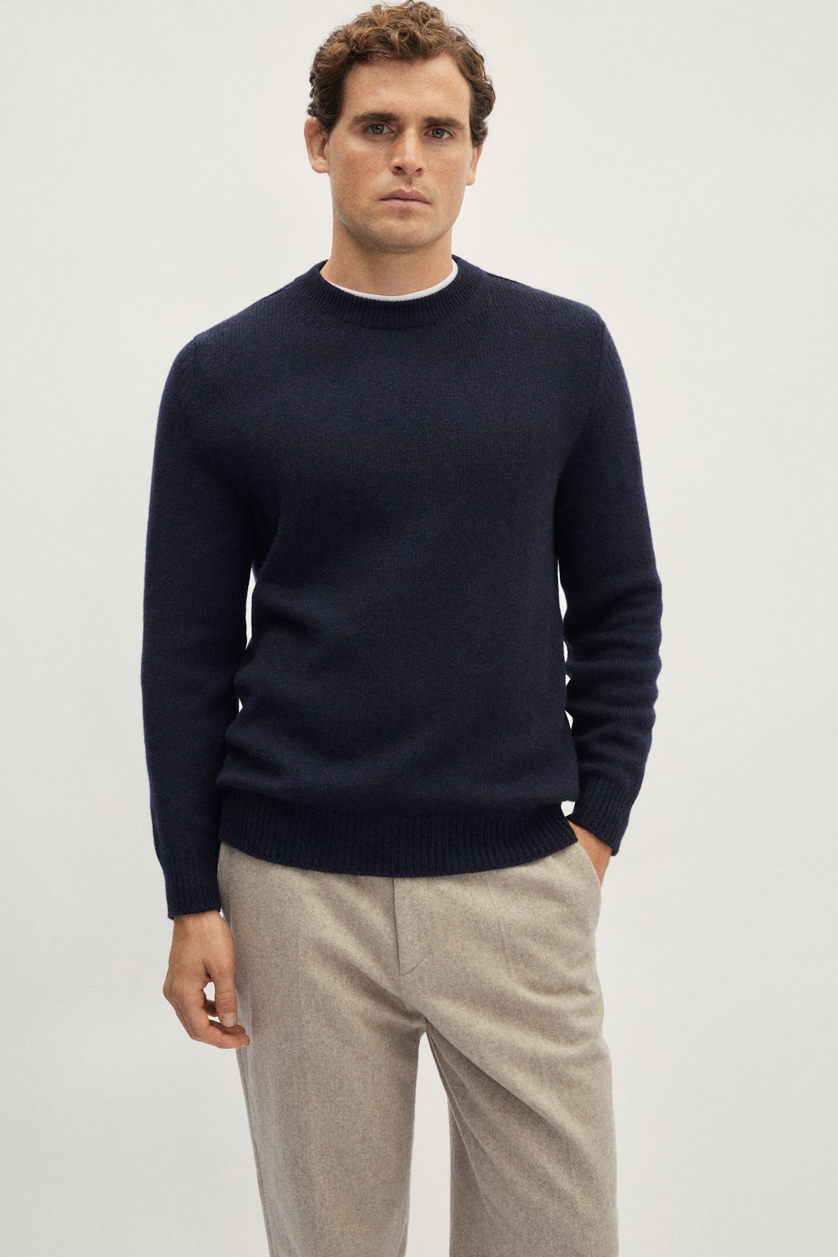 The ReCashmere Sweater - blue