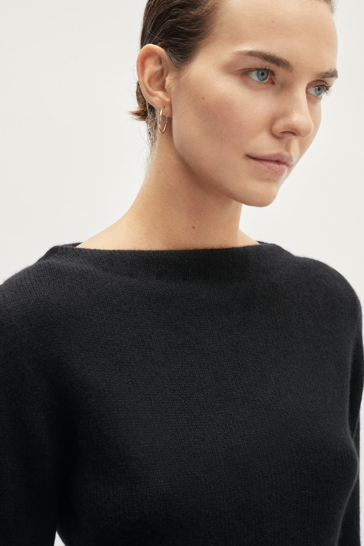 The ReCashmere Close-fit Sweater - black