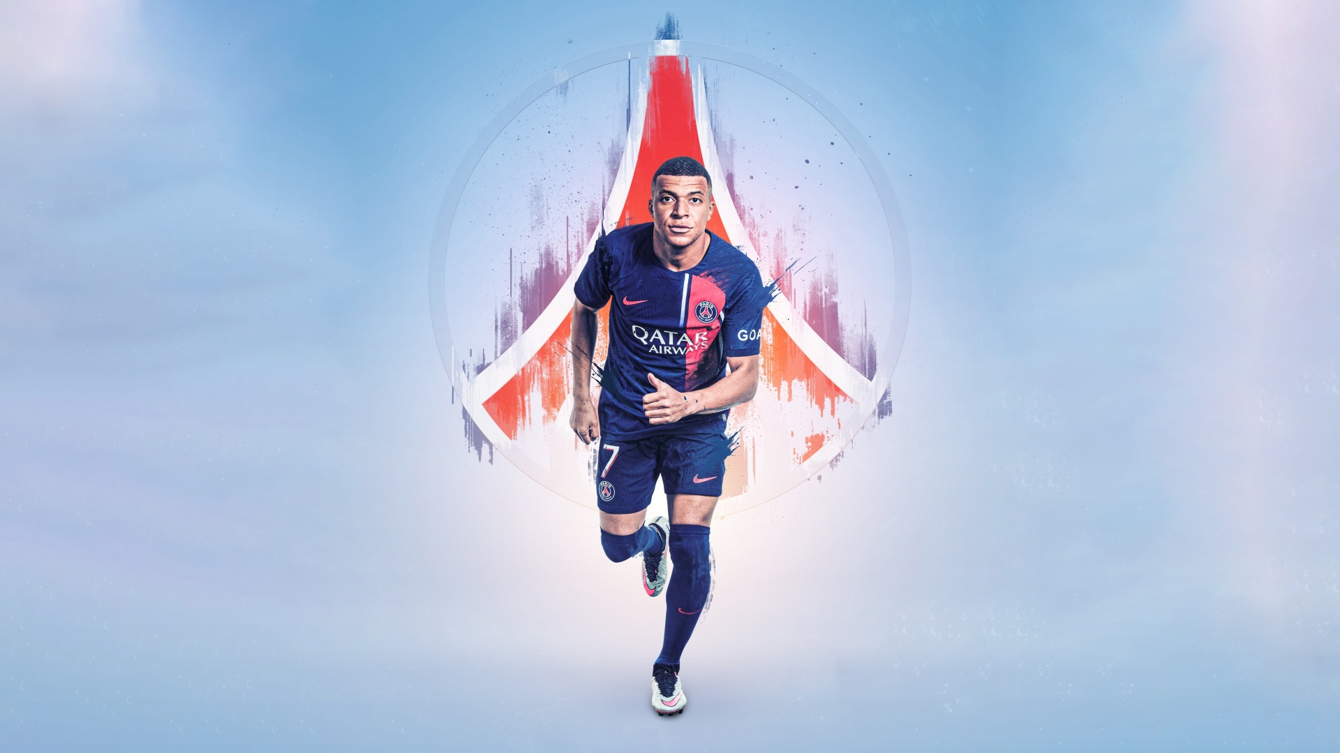 Kylian Mbappé Wallpaper 4K, Paris Saint-Germain