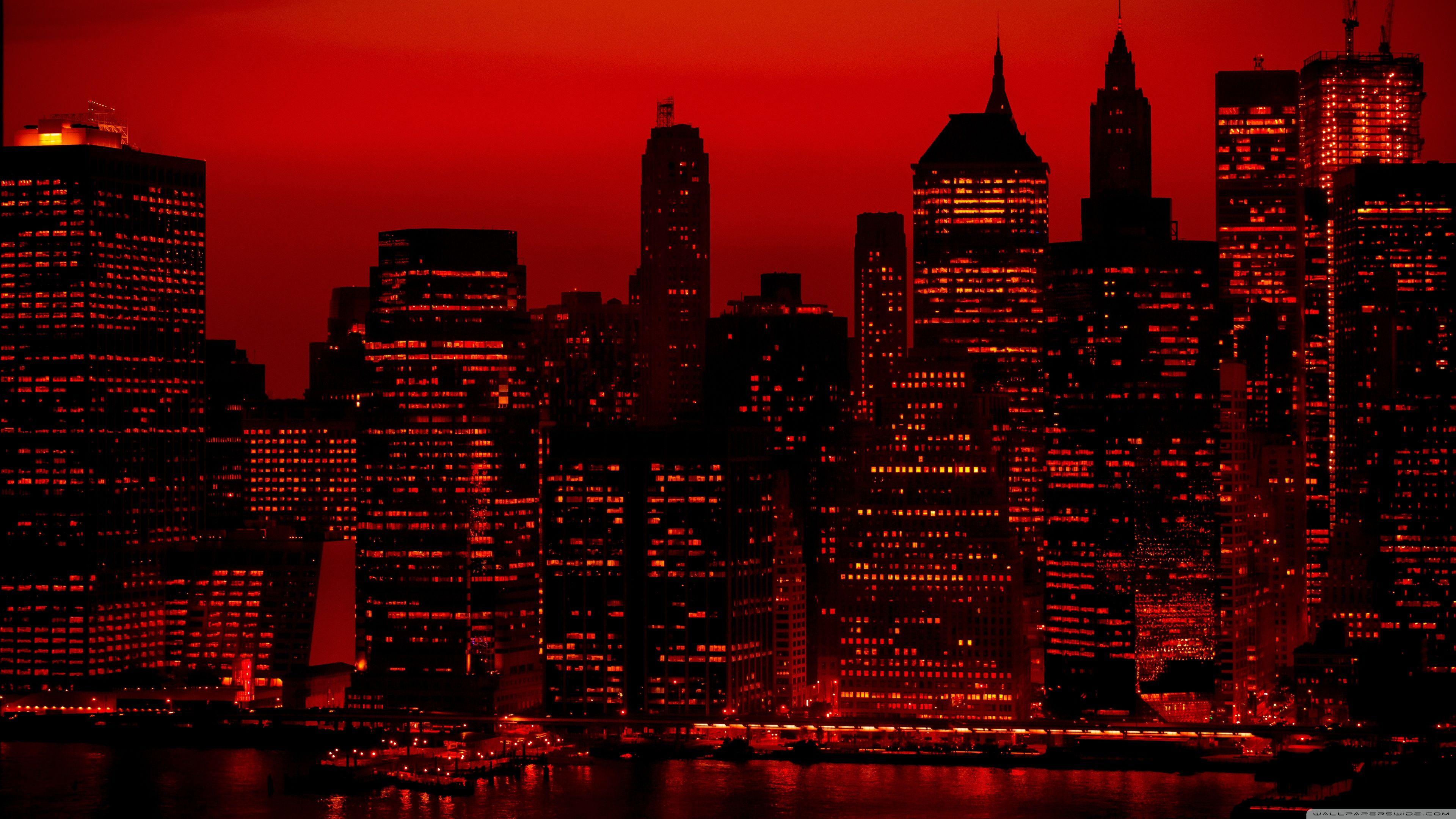 Neon City Red Wallpapers - Top Free Neon City Red Backgrounds ...