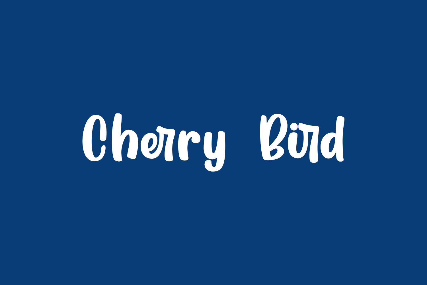 Cherry Bird Free Font