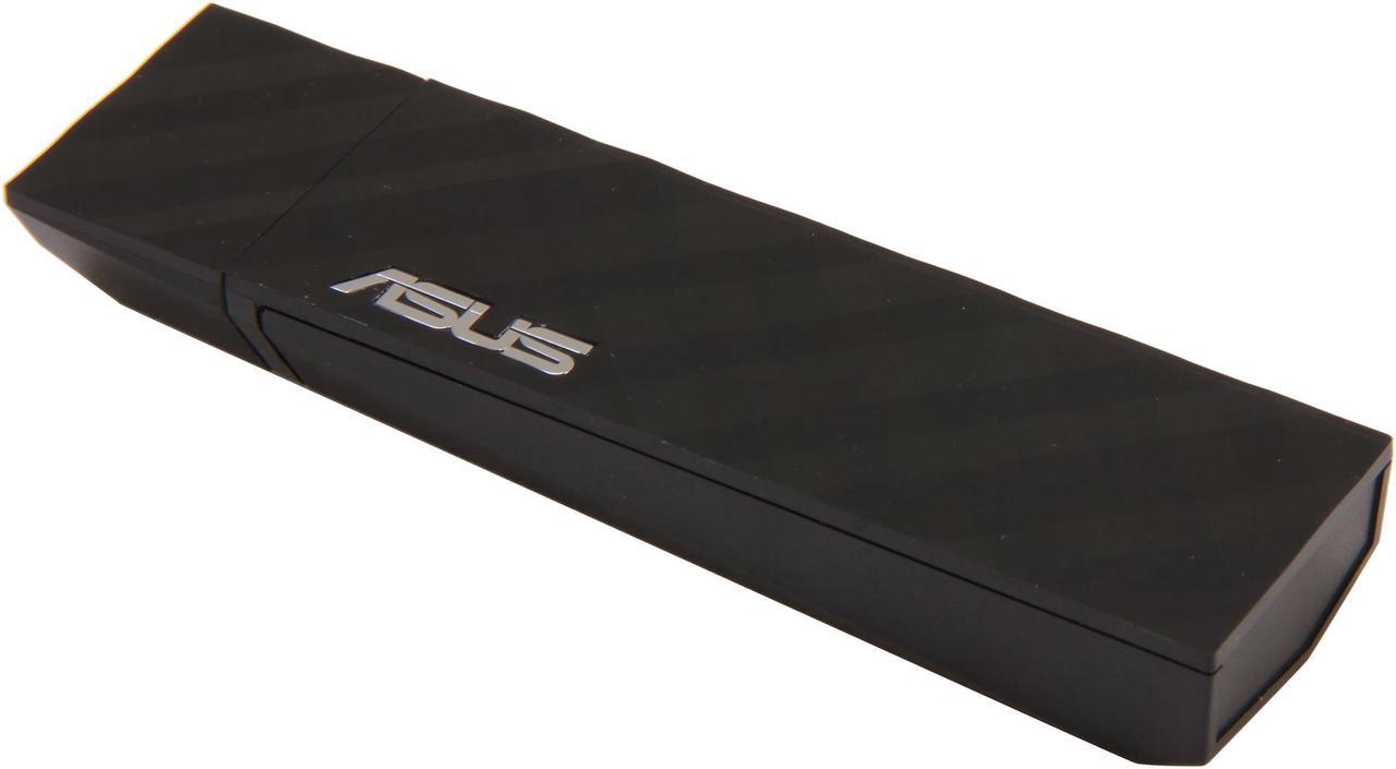 ASUS USB-N53 Dual Band (2.4GHz 300Mbps/5GHz 300Mbps) Wireless-N USB Adapter, Graphical Easy Interface, Live Signal Monitor manufactured recertified