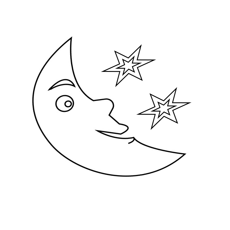 Best Moon Coloring Pages to Print – Free Coloring Pages for Kids