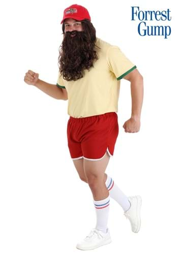 Plus Size Running Forrest Gump Costume