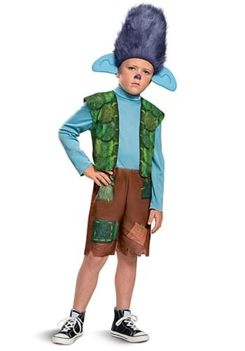 Kids Trolls World Tour Branch Costume