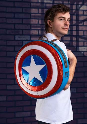 Loungefly Captain America Shield Backpack