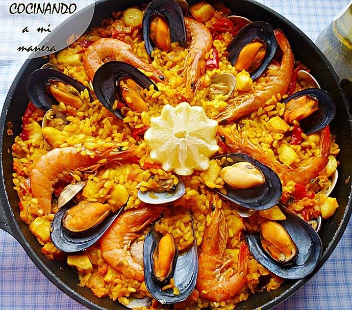 PAELLA DE MARISCO | Cocina