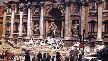 Der Trevi-Brunnen in Rom