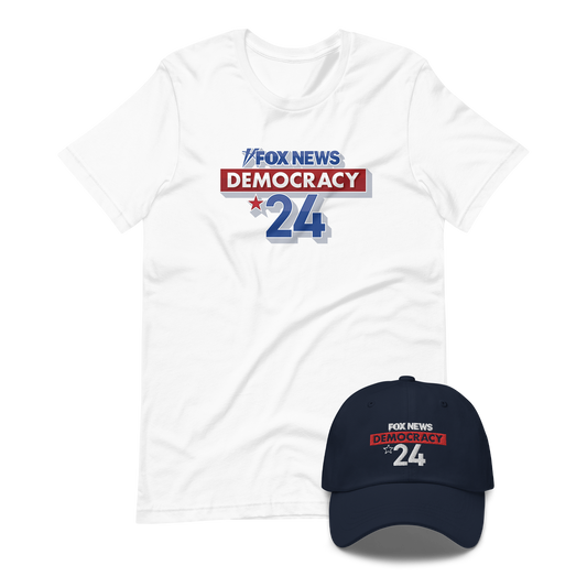 FOX Democracy 2024 T-Shirt and Hat Bundle