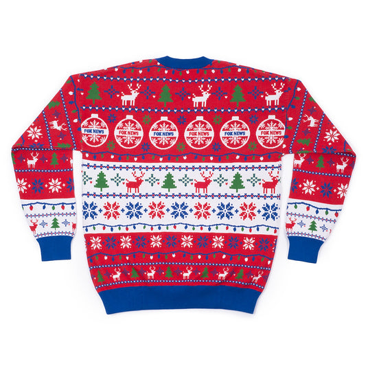 FOX News 2024 Knit Holiday Sweater