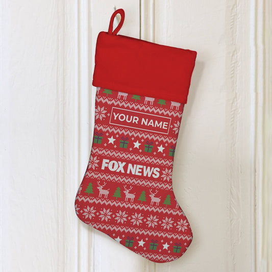 FOX News 2023 Holiday Personalized Stocking