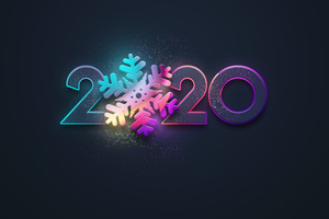 2020 (2048x2048) Resolution Wallpaper