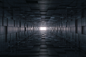 3d Tunnel Abstract 8k (3840x2160) Resolution Wallpaper