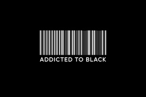 Addicted To Black (2048x2048) Resolution Wallpaper