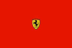 Ferrari Minimal Logo 5k (3840x2160) Resolution Wallpaper