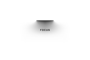 Focus White Light Wallpaper