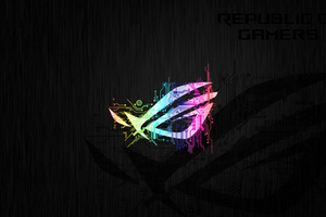 Republic Of Gamers Abstract Logo 4k (3840x2160) Resolution Wallpaper