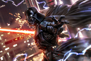 The Darth Vader Regal Pose (1600x900) Resolution Wallpaper