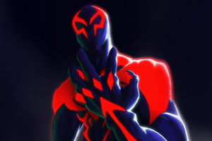 The Spiderman 2099 Central Antagonist (2560x1700) Resolution Wallpaper