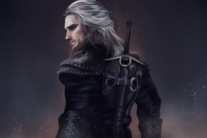 The Witcher Strikes Wallpaper