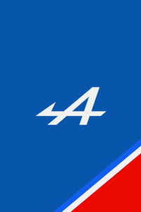 Alpine F1 Logo Minimal (1440x2560) Resolution Wallpaper