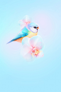 Birds Ai (640x1136) Resolution Wallpaper