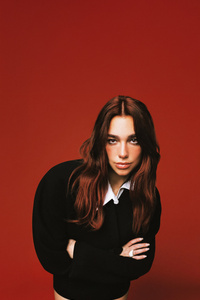 Dua Lipa In Time Magazine 2024 (320x480) Resolution Wallpaper