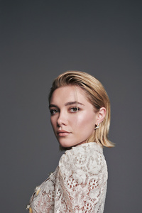 Florence Pugh Bold And Beautiful (320x480) Resolution Wallpaper