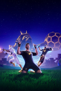 Fortnite X Messi (1080x2160) Resolution Wallpaper