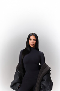 Kim Kardashian Wwd Magazine (320x480) Resolution Wallpaper