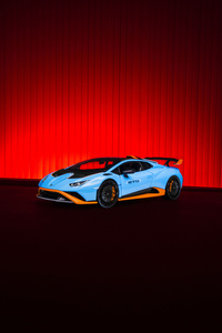 Lamborghini Huracan Sto 2024 (1080x2160) Resolution Wallpaper