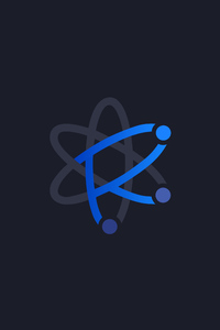 React Js Logo (1440x2560) Resolution Wallpaper