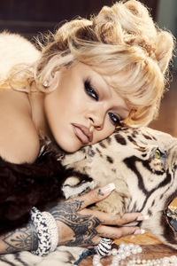 Rihanna Perfect Magazine 2024 (320x480) Resolution Wallpaper