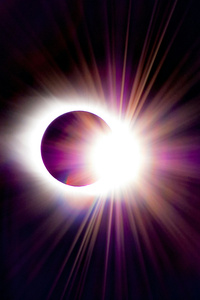 Solar Eclipse Universe 5k (1080x1920) Resolution Wallpaper