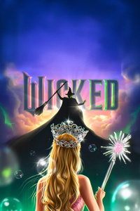 Wicked Movie Magical Transformation (720x1280) Resolution Wallpaper