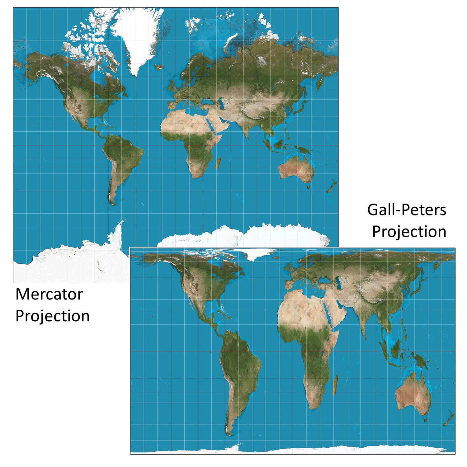 Why Was The Gall Peters Map Made - Best Map of Middle Earth