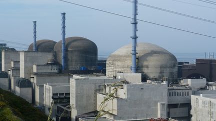 La centrale nucléaire de Flamanville (Manche), le 10 mai 2024. (PIERRE COQUELIN / RADIO FRANCE)