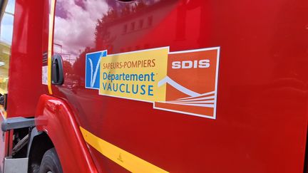 Un véhicule des pompiers du Vaucluse. (ADELE BOSSARD / RADIO FRANCE)